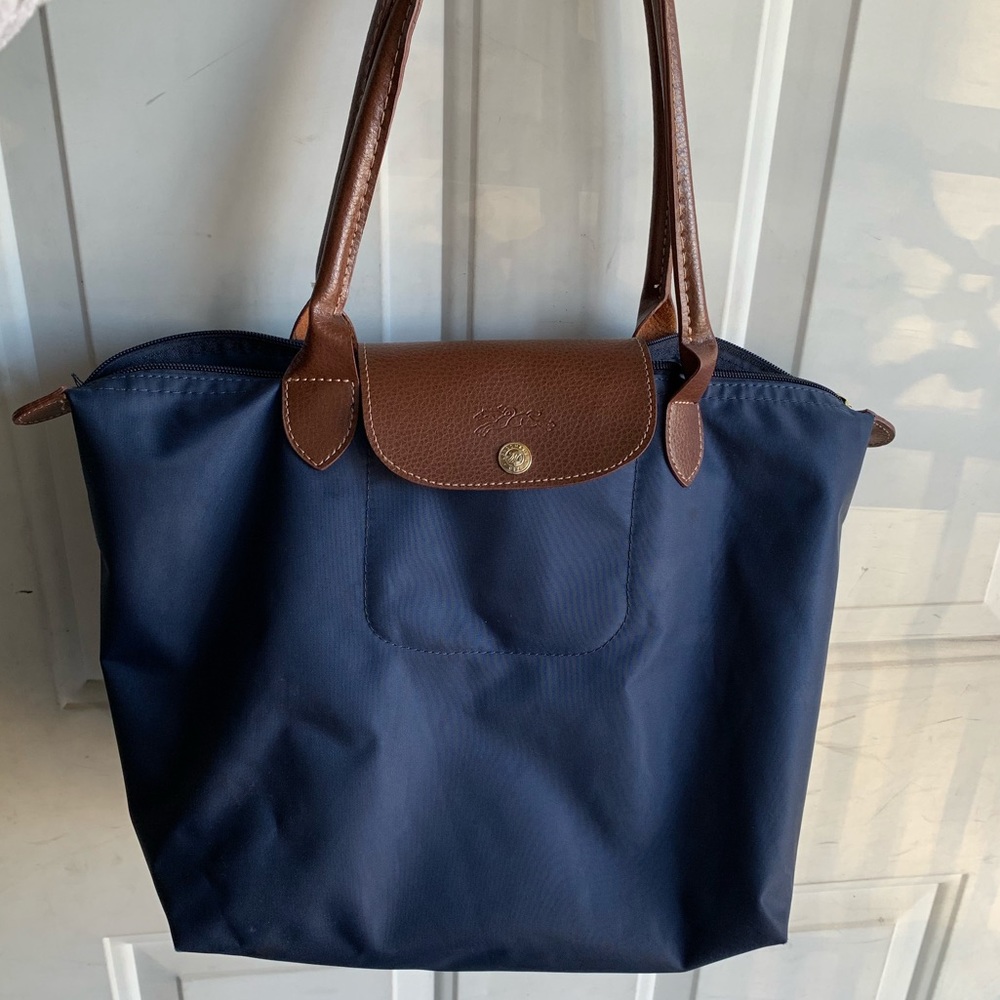 Longchamp Navy Blue Mini Small Bag